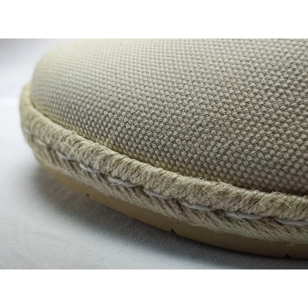 ABEO Isle Slip On Espadrille Natural Canvas Womens Size 10 Flat Loafer